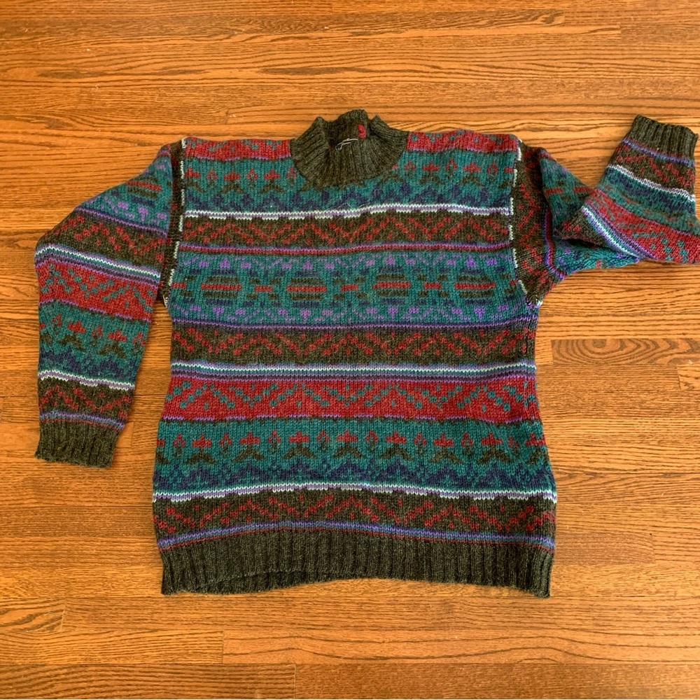 Vintage Woolrich sweater XL 100% wool